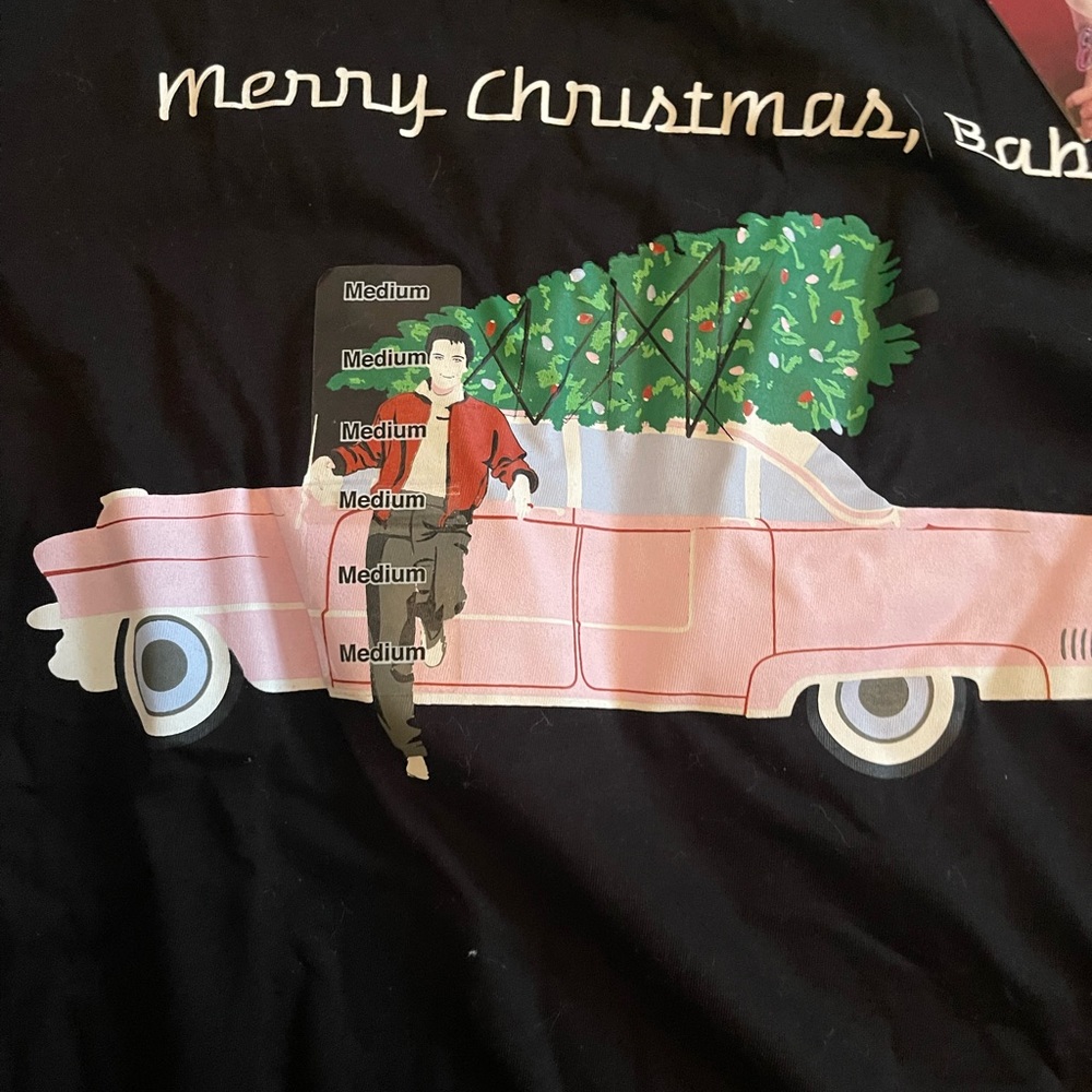 Elvis Christmas tee